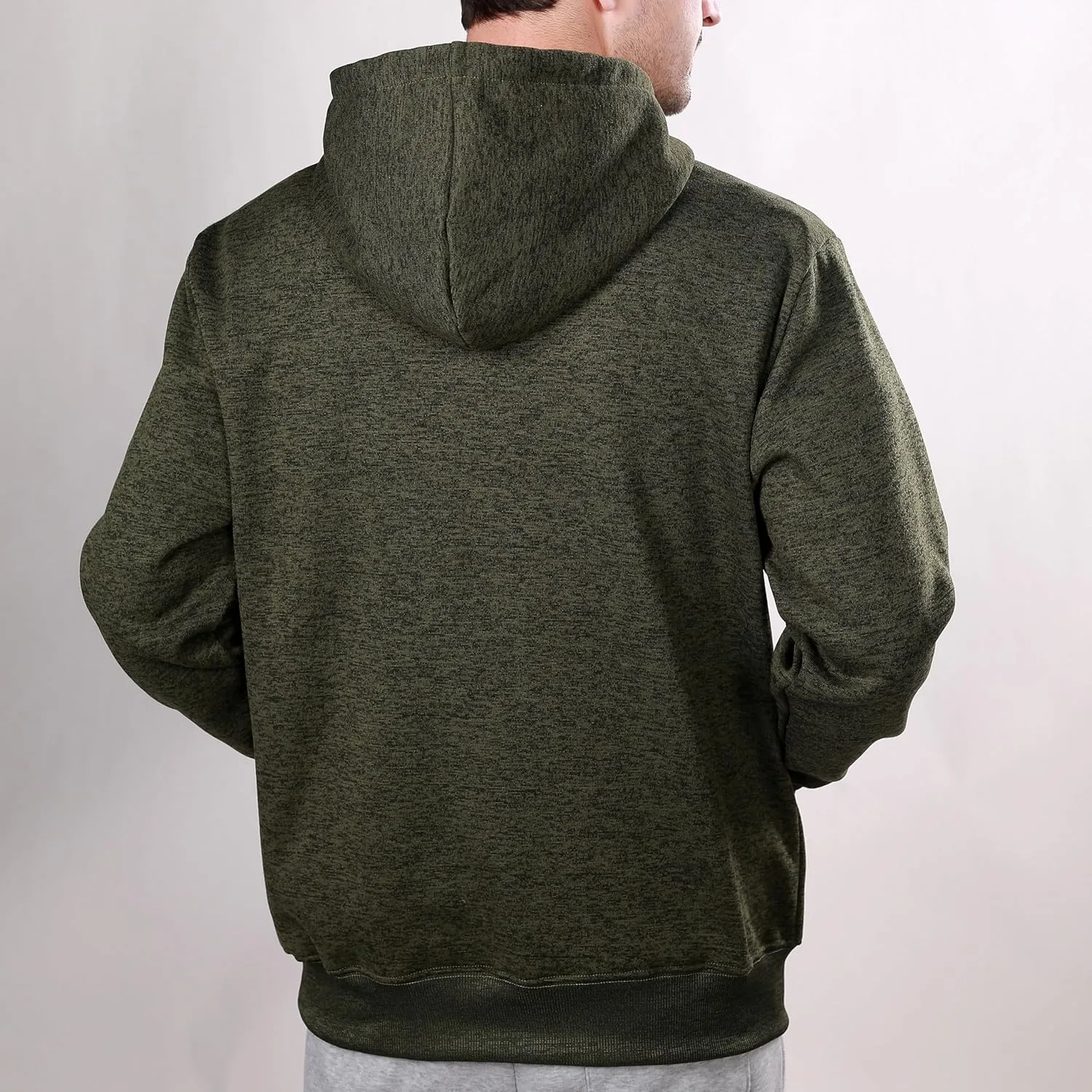 3 Pack Mens Fleece Hoodie Long Sleeve Lightweight Athletic Workout Sweatshirt for Men with Pockets