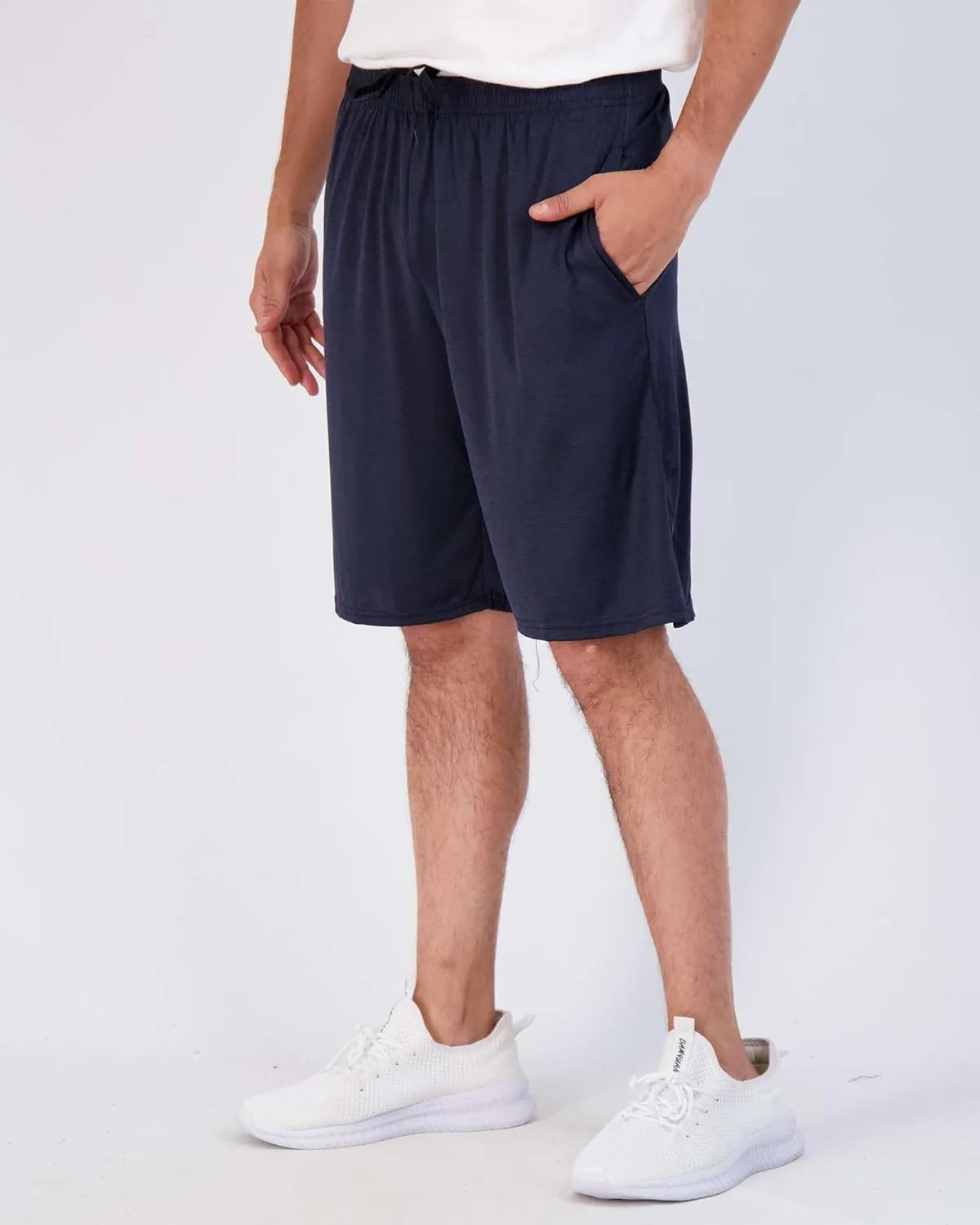 5 Pack Men's Active Quick Dry Fit Shorts - Athletic Running Gym Workout Casual Shorts with Pockets Bulk