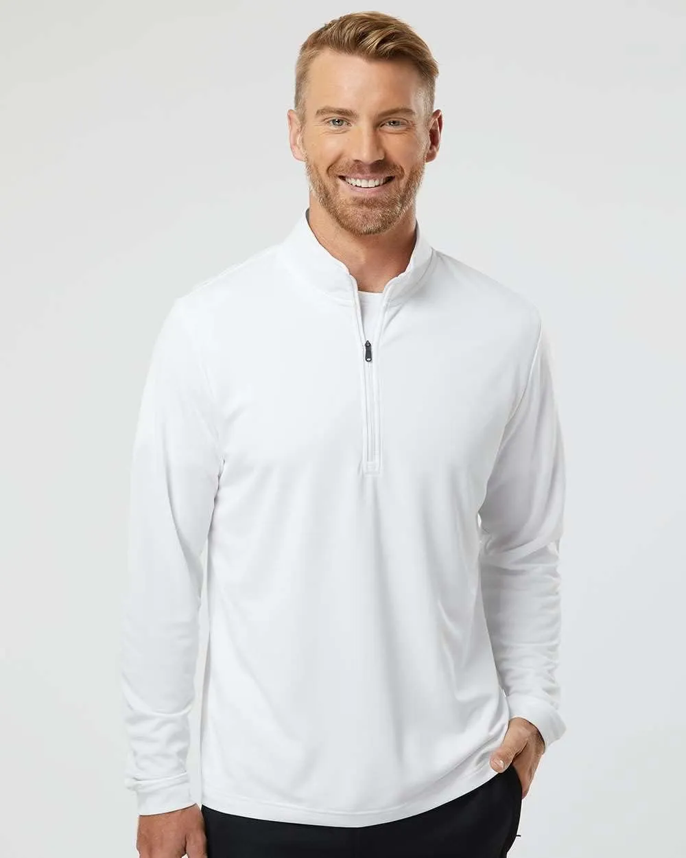 adidas - Lightweight Quarter-Zip Pullover - A401