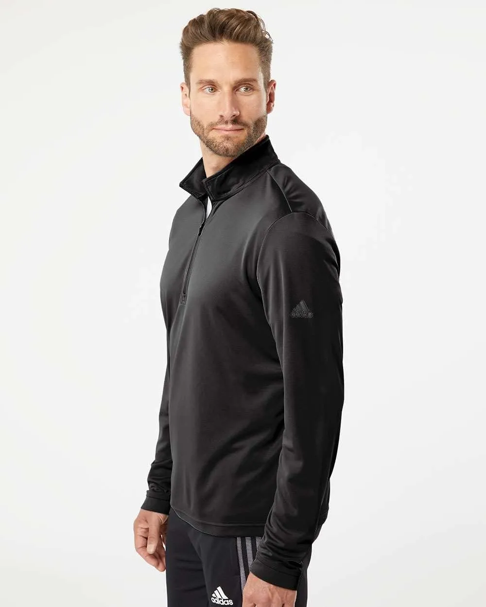 adidas - Lightweight Quarter-Zip Pullover - A401