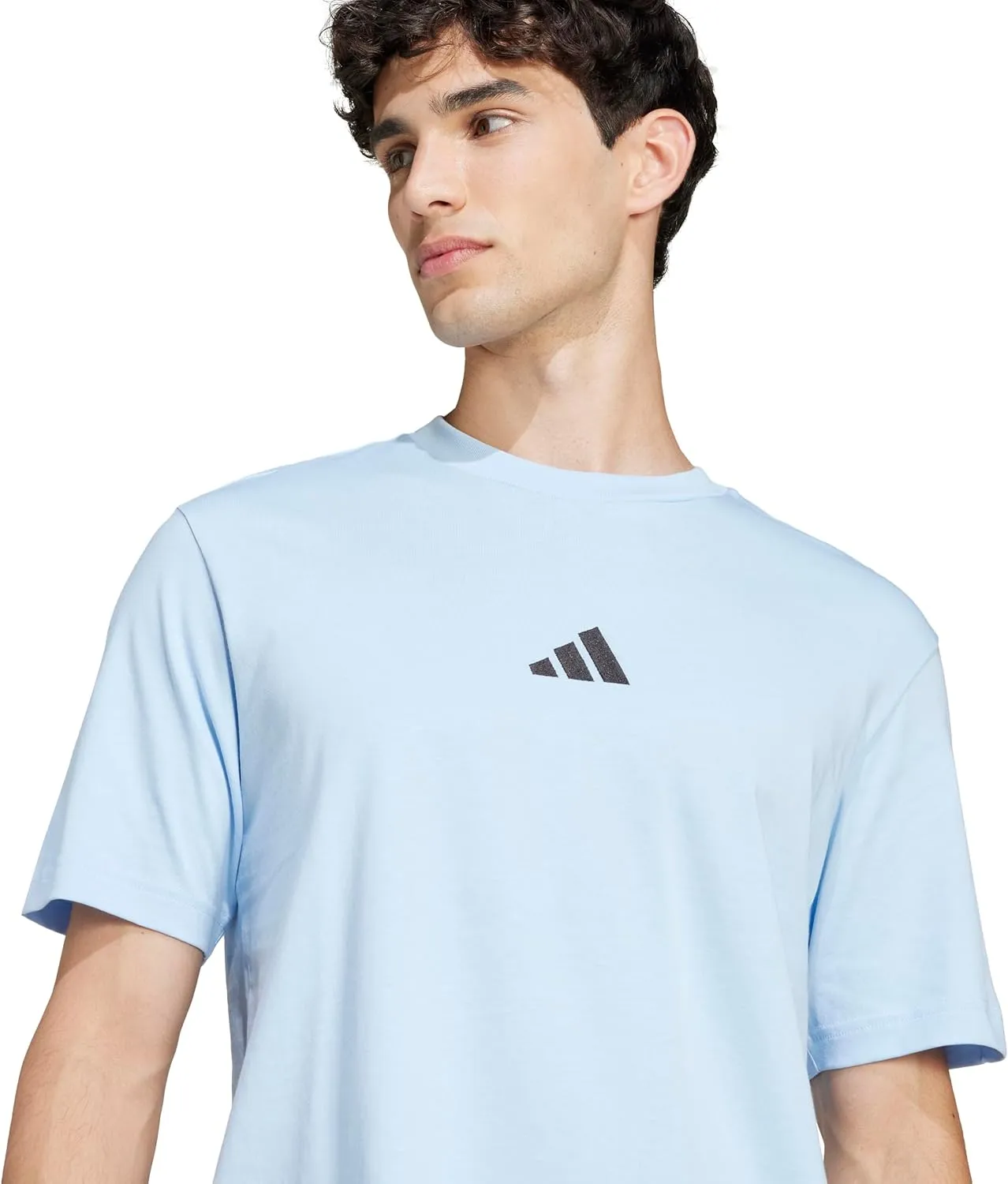 adidas Men's Essentials Small Logo Single Jersey T-Shirt