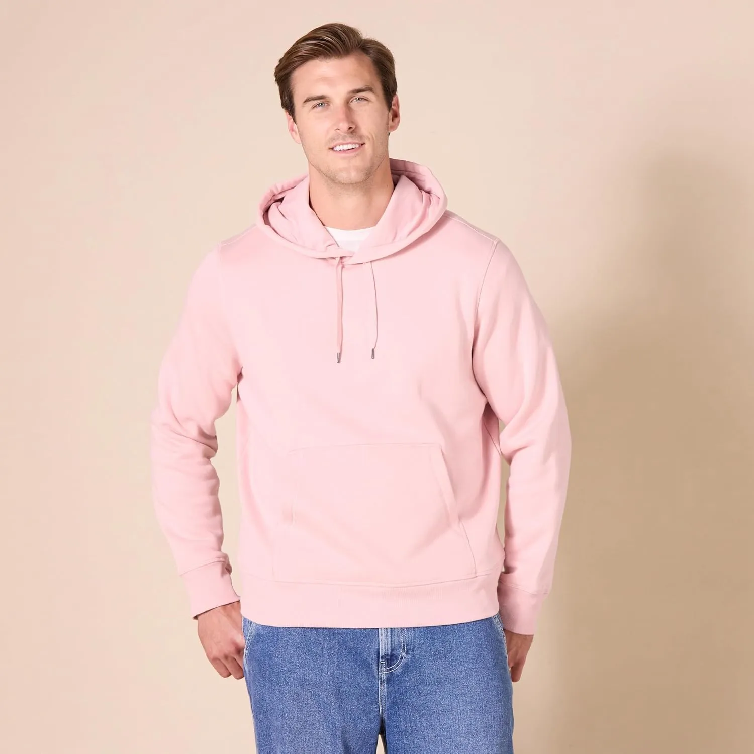 Amazon Essentials Men's Sweatshirt Hoodie, Big & Tall Options Available