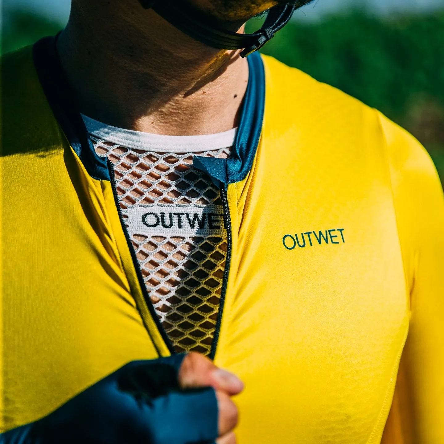 Base TT Sleeveless Cycling BASE LAYER in White by Outwet