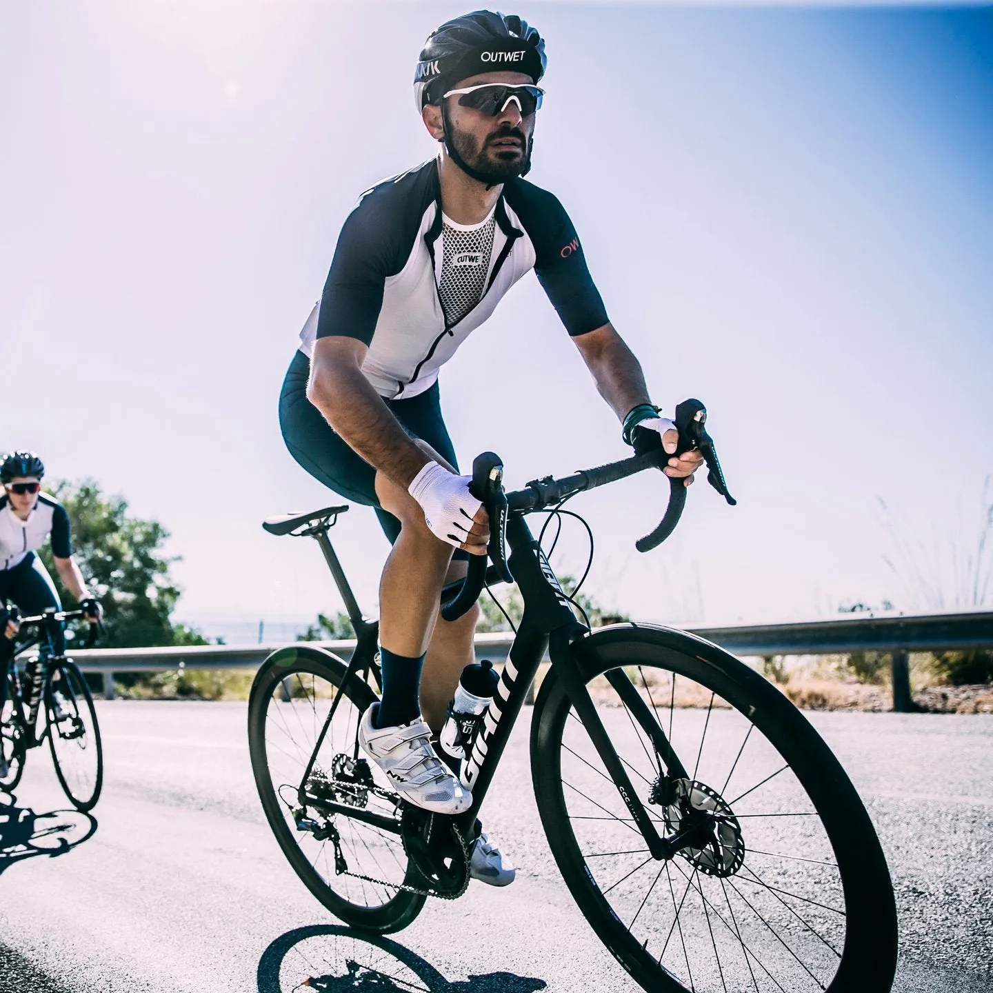 Base TT Sleeveless Cycling BASE LAYER in White by Outwet