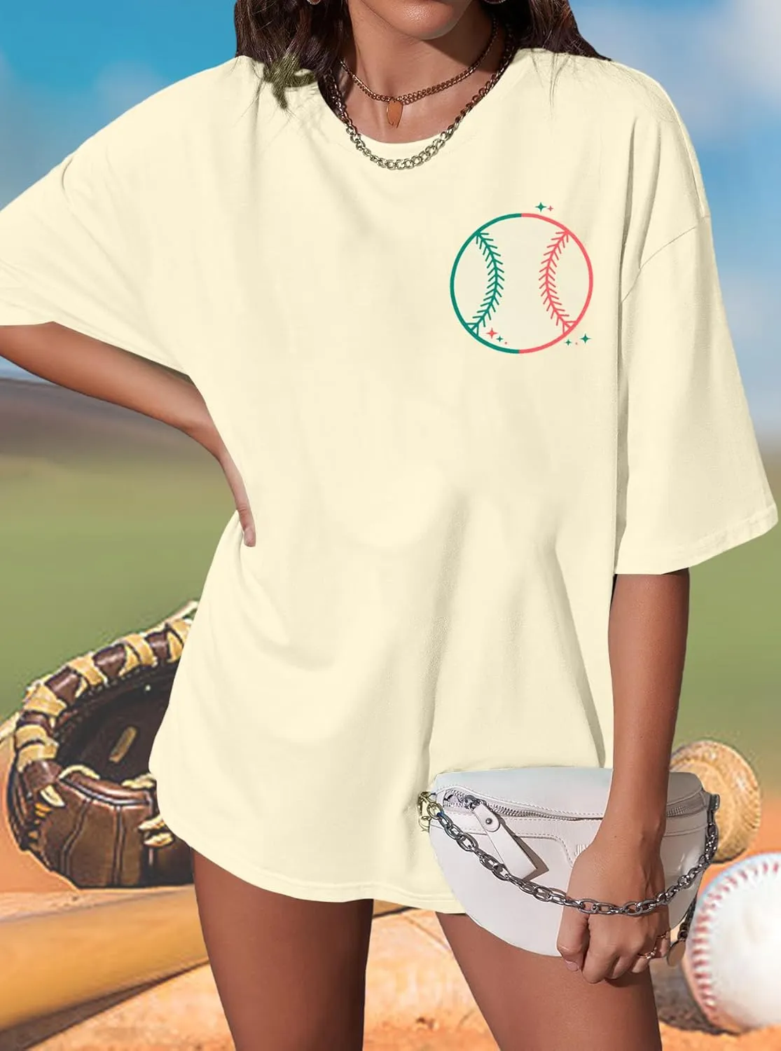 Baseball Shirts Women Oversized: Baseball Mom Tshirt Hey Batter Batter Swing Graphic Tee Ballparks Tops