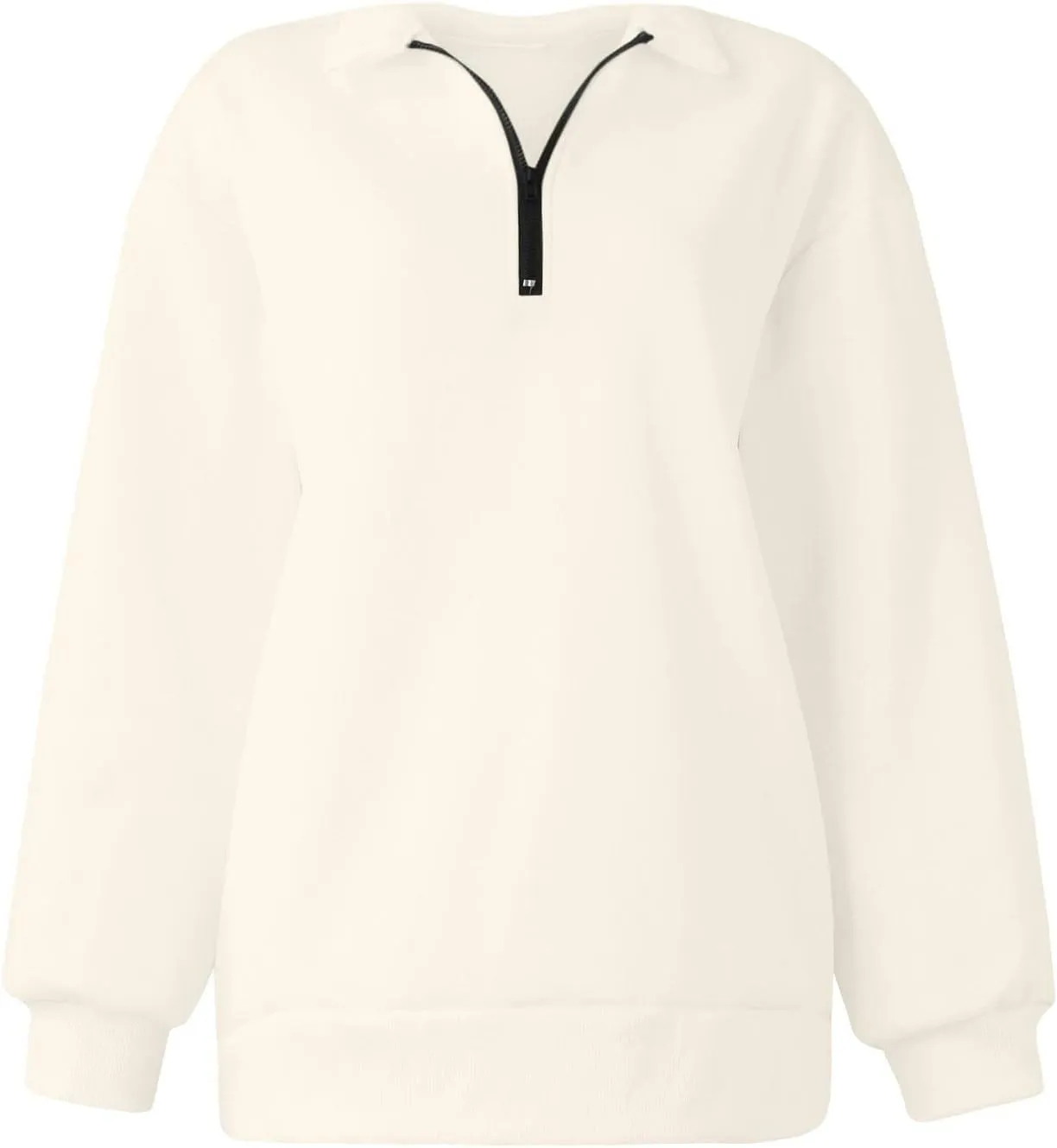 Ceboyel Women Half Zip Sweatshirt Oversized Long Sleeve Pullover Tops Trendy Hoodie Sweaters Teen Girls Fall Y2K Clothes 2023