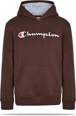 Champion Boys Hoodie for Kids Sweatshirt Fleece Youth Pullover With Hood