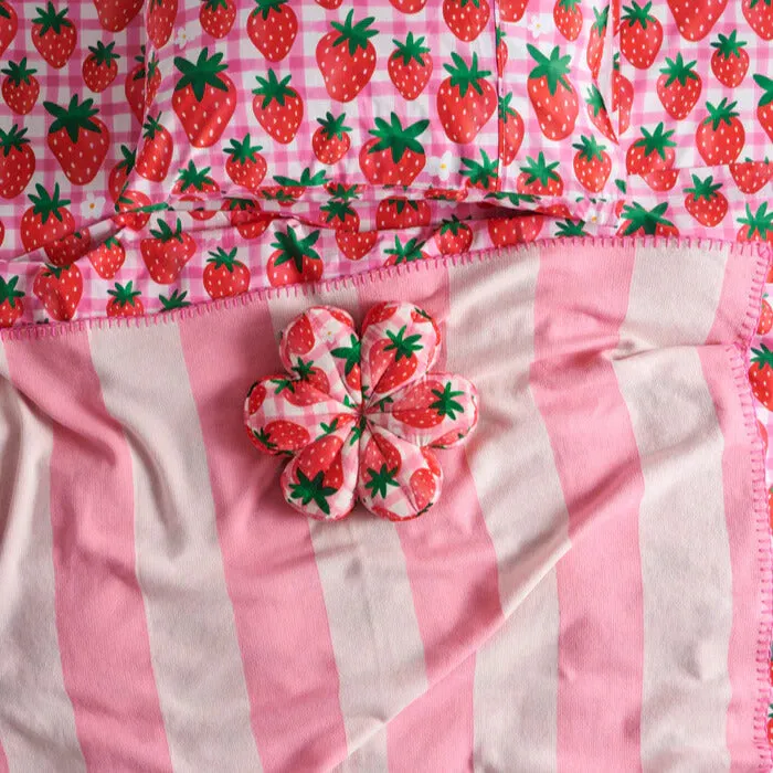 Cotton Candy Cotton Knitted Blanket