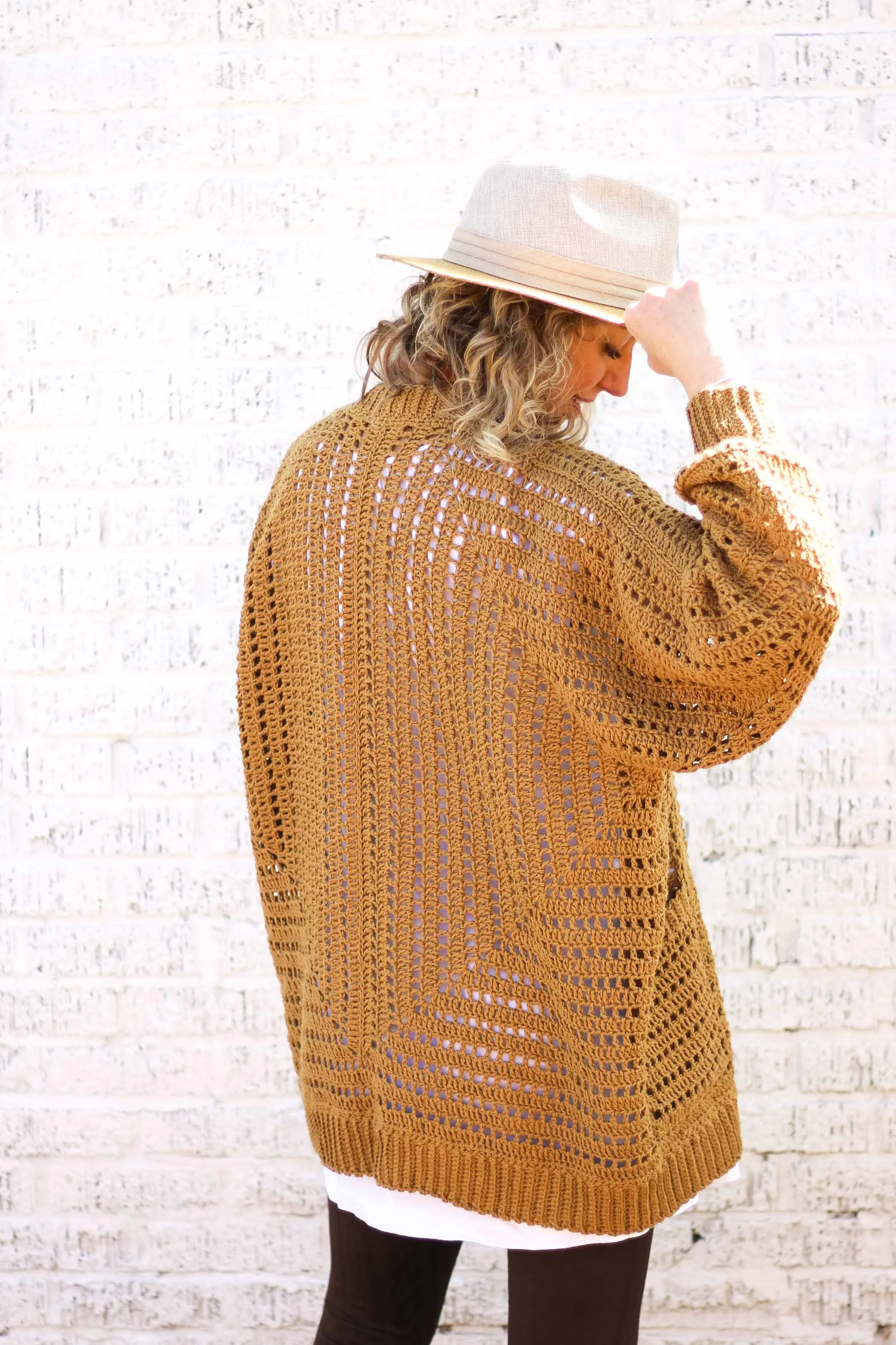 Day Date Cardigan Crochet Pattern