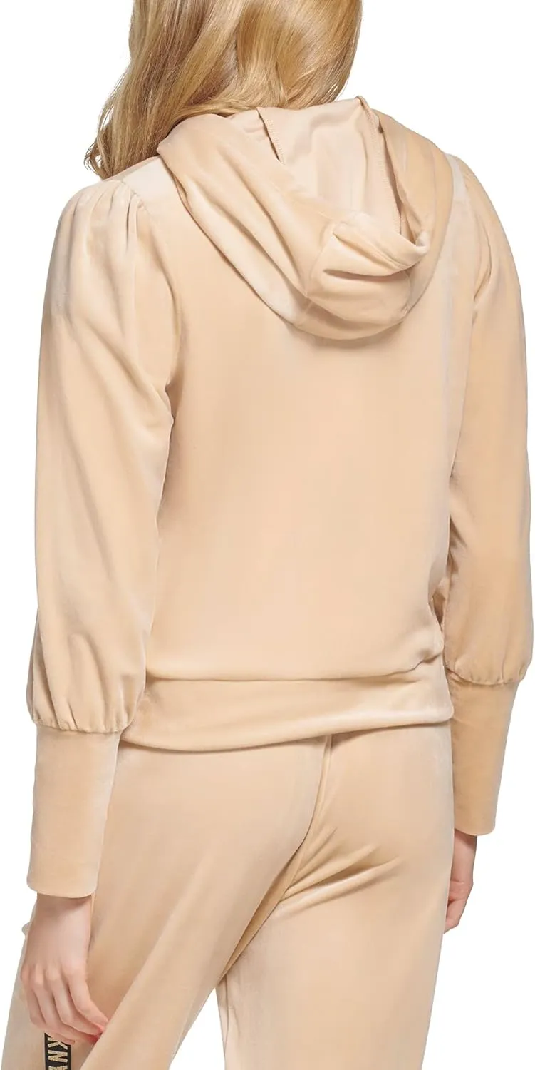 DKNY Women's Everyday Soft Zip Up Hoodie