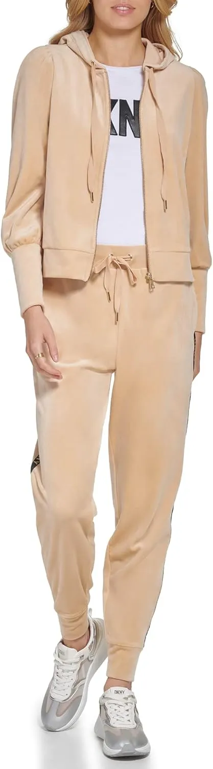 DKNY Women's Everyday Soft Zip Up Hoodie