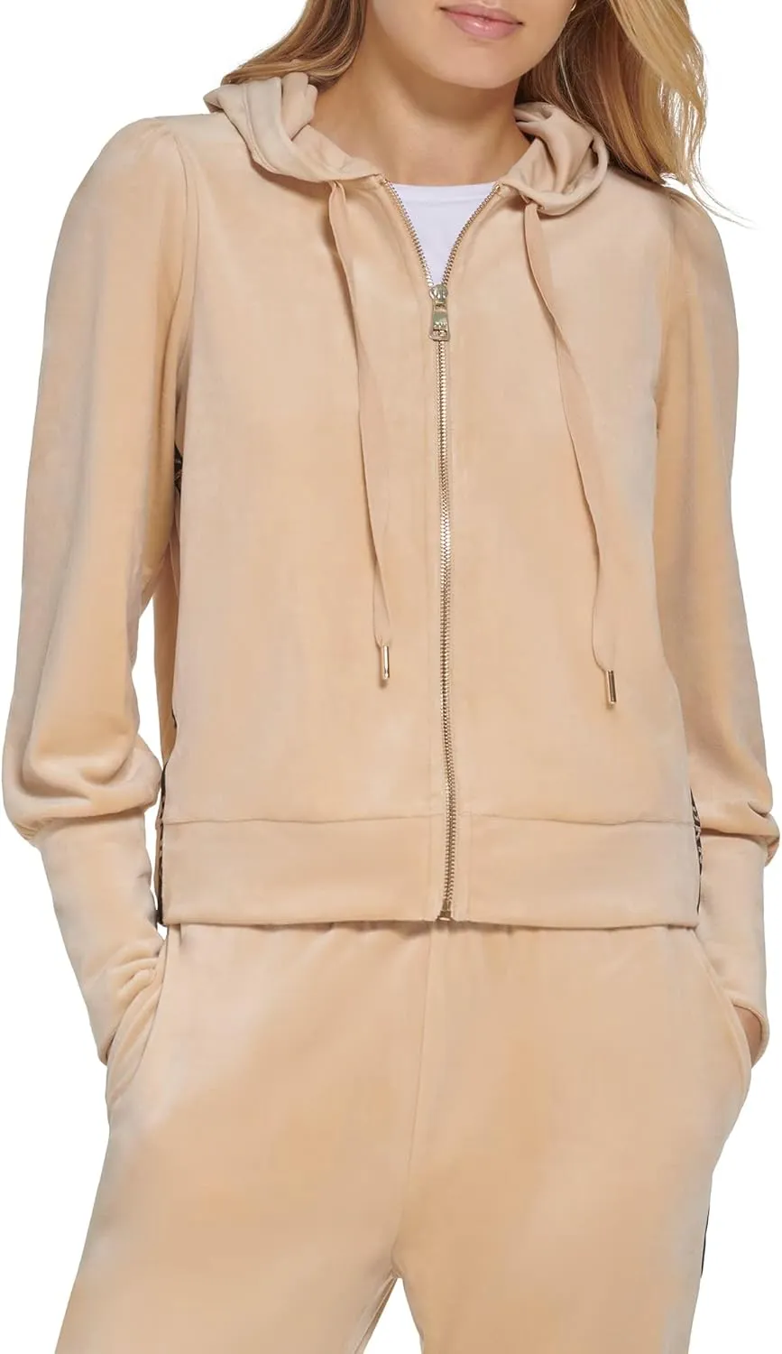 DKNY Women's Everyday Soft Zip Up Hoodie