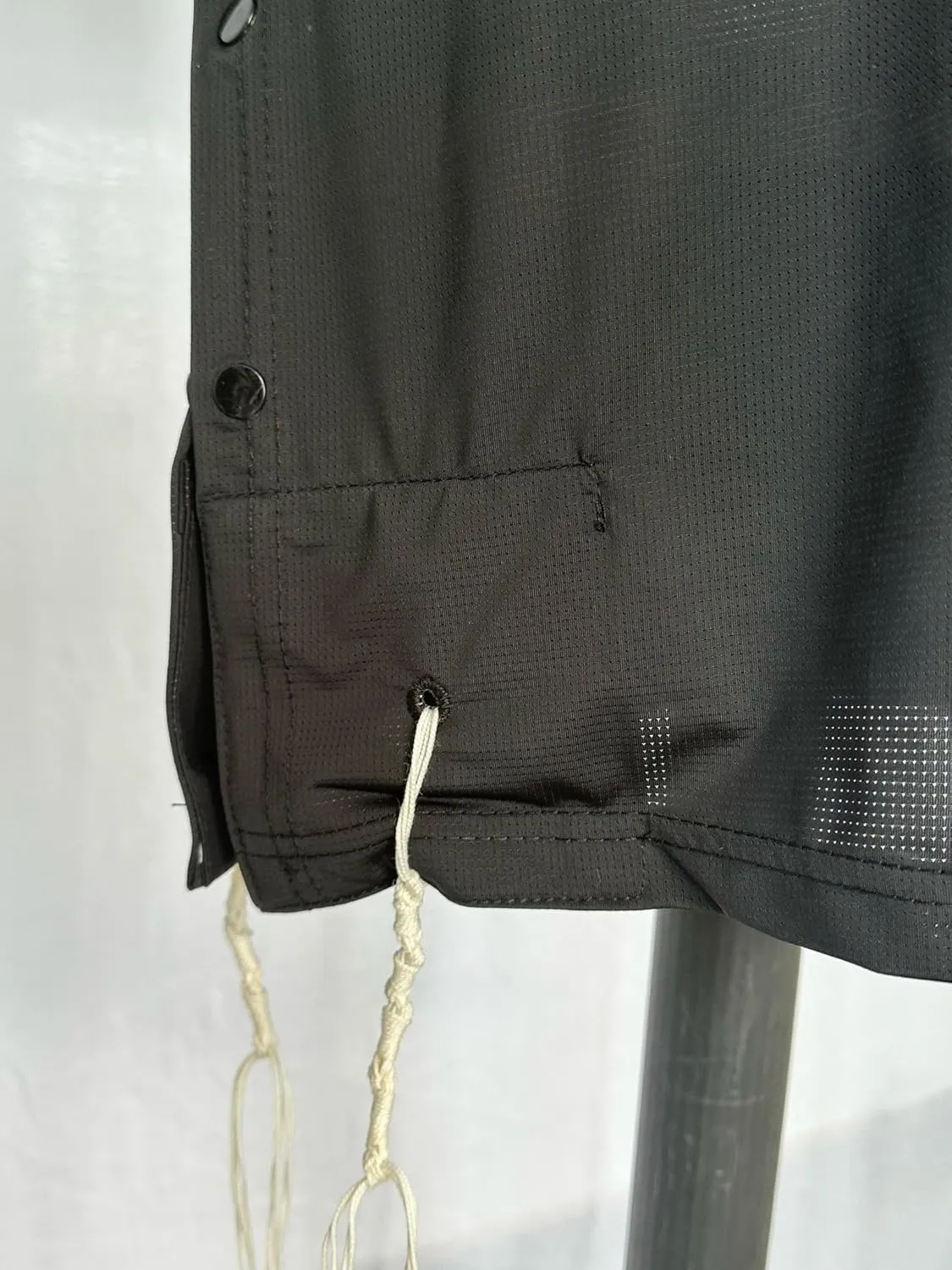 Dry Fit Kosher Tzitzit T-Shirt Round Neck by Melechet Machshevet JudaicaBreathable Moisture Wicking Athletic Tee Mesh Fabric