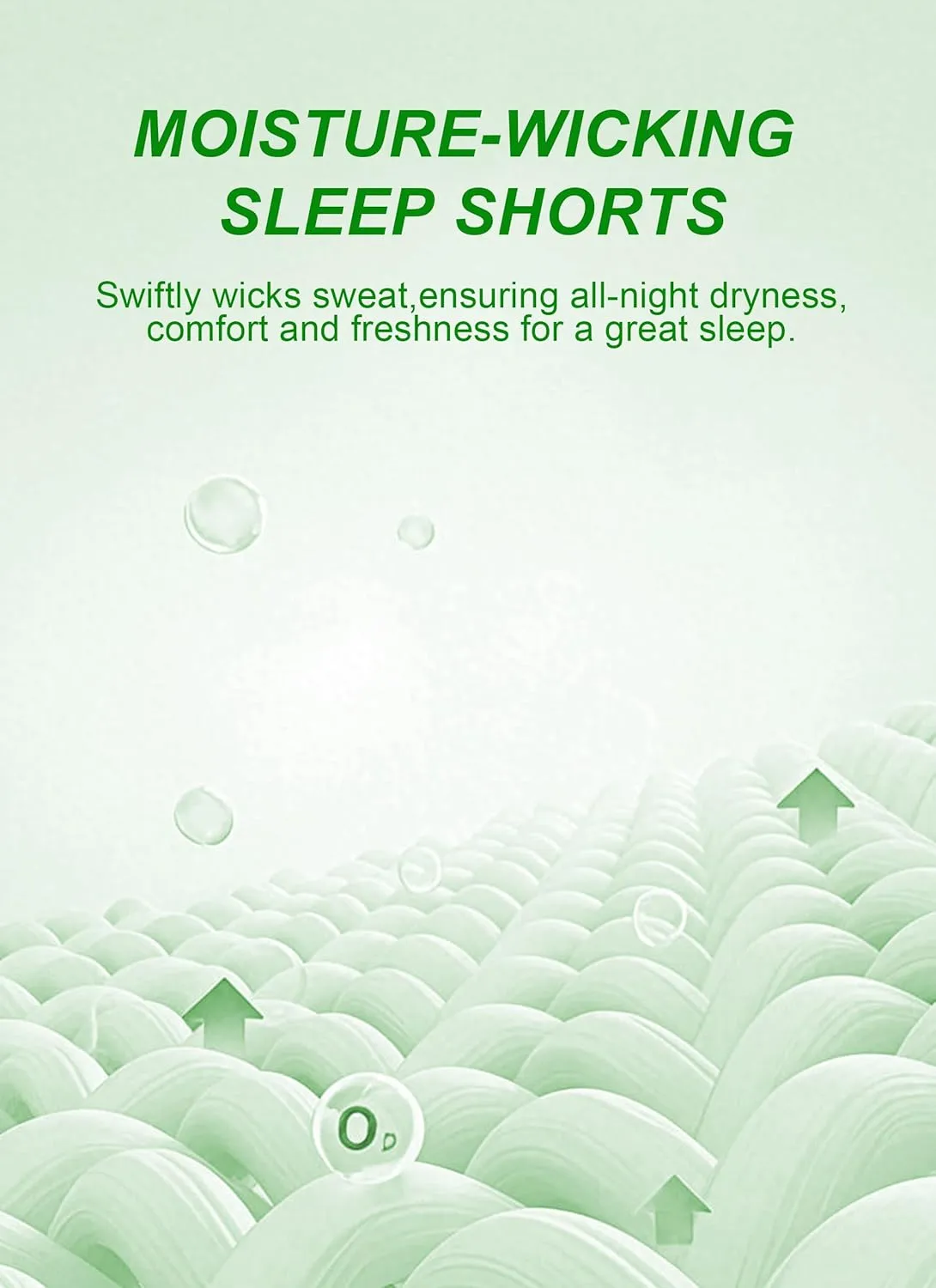 EA'S SECRET Mens Pajama Shorts Bamboo Drawstring Men's Sleep Shorts Soft Lounge Pajama Bottoms with Pockets 2 Pack