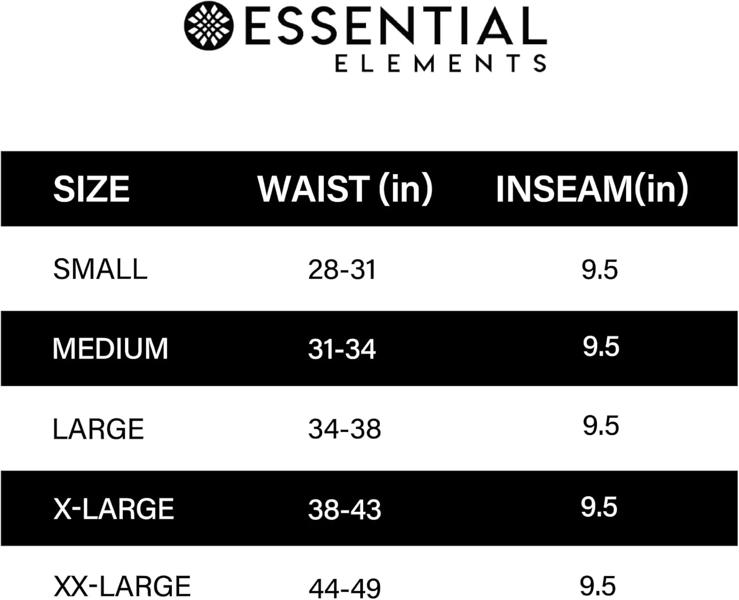 Essential Elements 3 Pack: Mens Cotton Shorts - 100% Cotton Lounge Athletic Casual Sleep Casual Pajama PJ Shorts