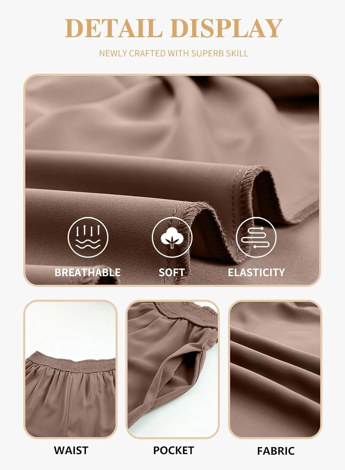 Eytino Women Plus Size Wide Leg Pants Casual Loose Smocked High Waisted Lounge Pajama Palazzo Pants(1X-5X)
