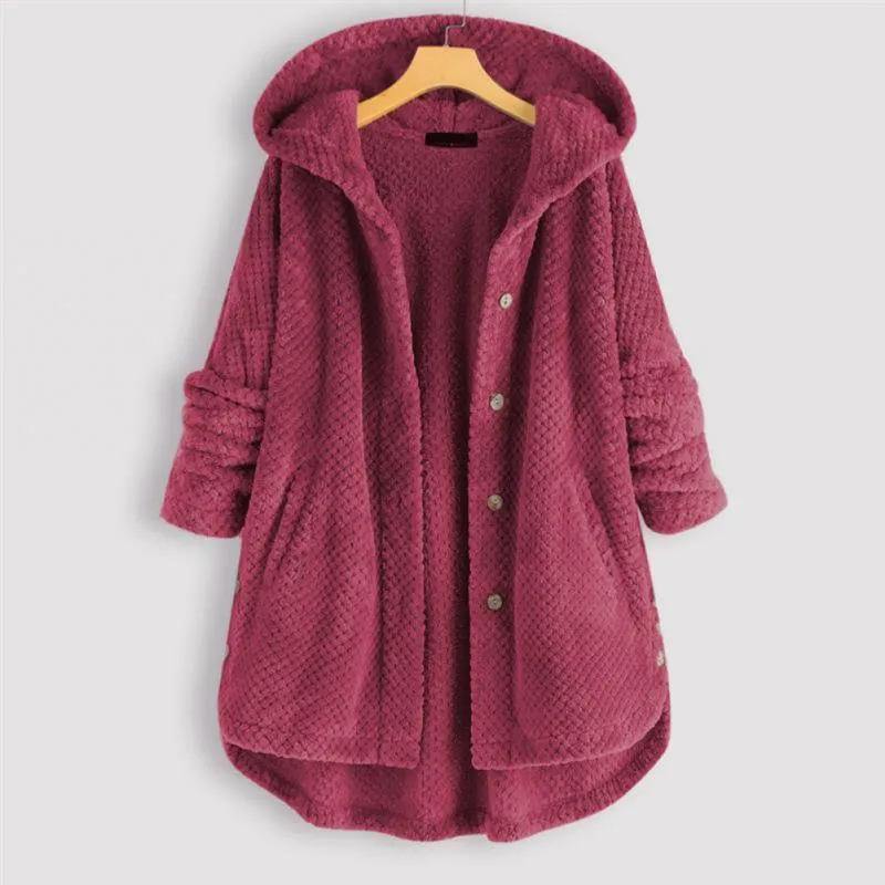 Fashion Canberra | Jean Hooded Fleece Jacket