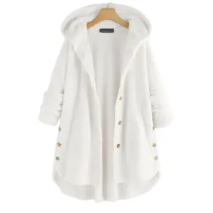 Fashion Canberra | Jean Hooded Fleece Jacket