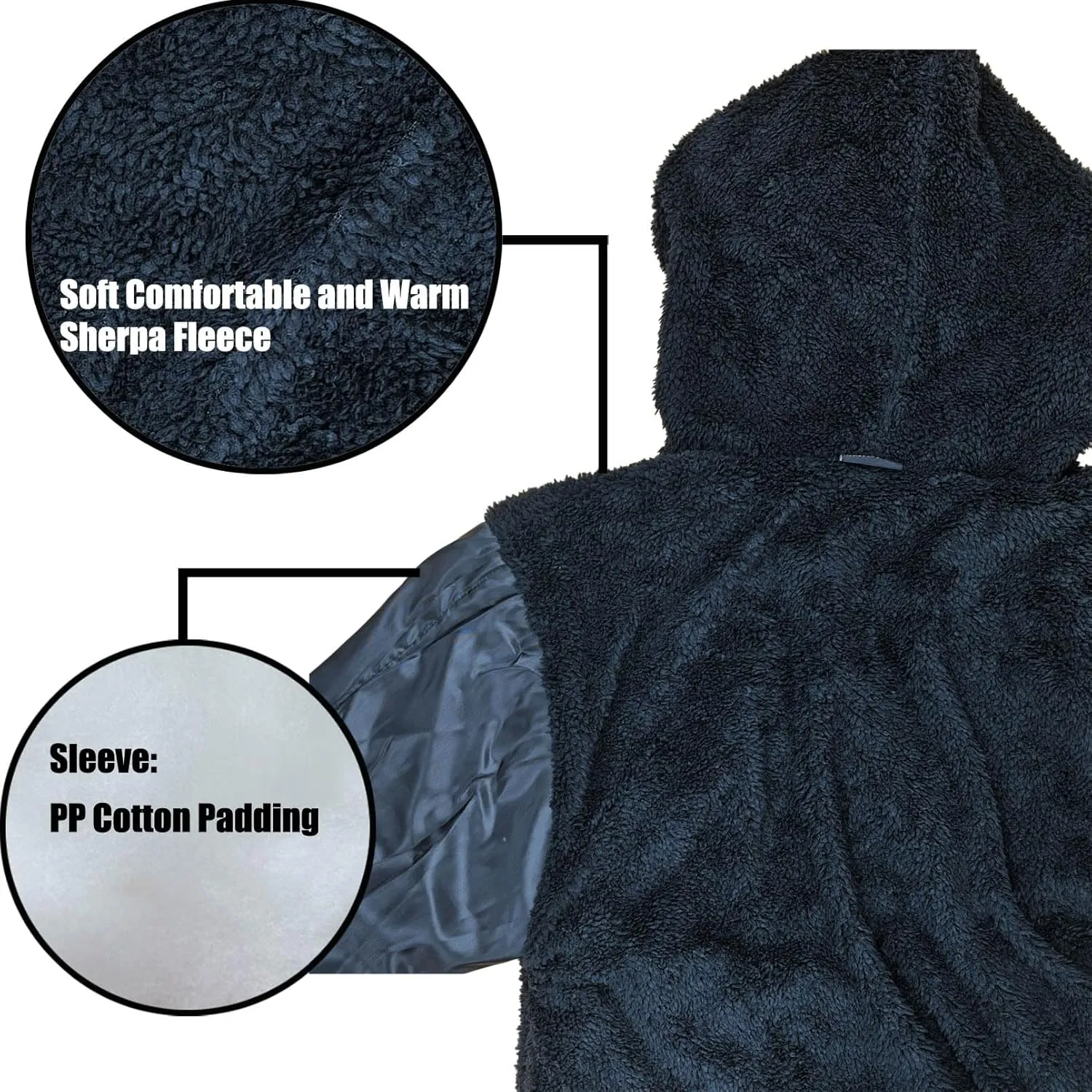 Flannel Plaid Mens Hoodies Soft Warm Sherpa Fleece Lined Full Zip Up Heavyweight Thick Sweatshirt