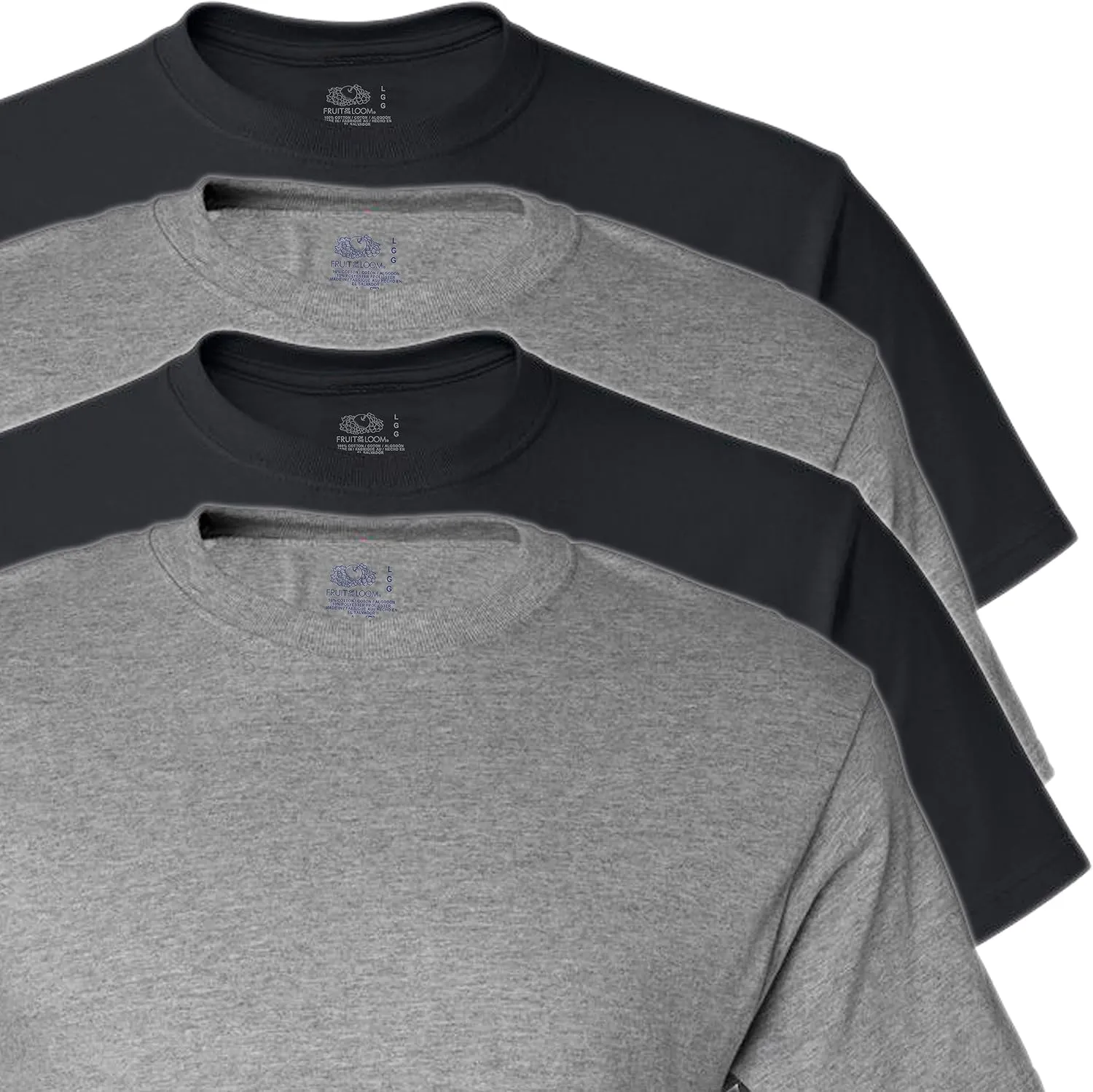 Fruit of the Loom Men's Stay Tucked Crew T-Shirt
