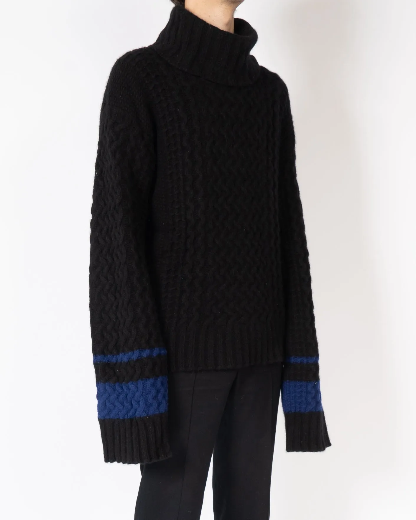 FW18 Oversized Angora Turtleneck