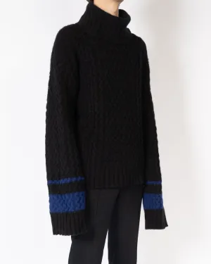 FW18 Oversized Angora Turtleneck