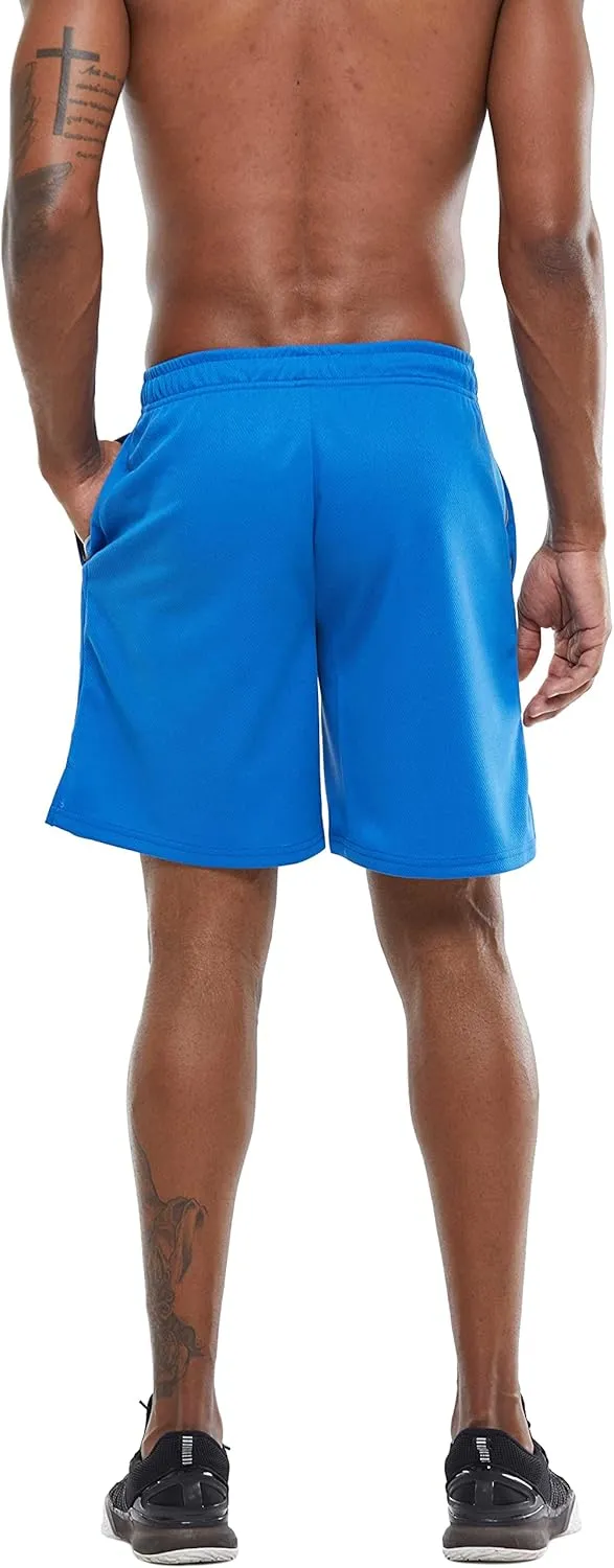 G Gradual Men's 2 Pack 7" Workout Running Shorts Quick Dry Lightweight Gym Shorts with Zip Pockets