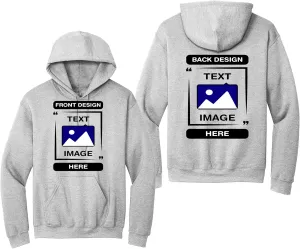 Gildan - Personalized Image Unisex Sweatshirt - Customized Add Your Text Photo Hoodies - Men Women Adult