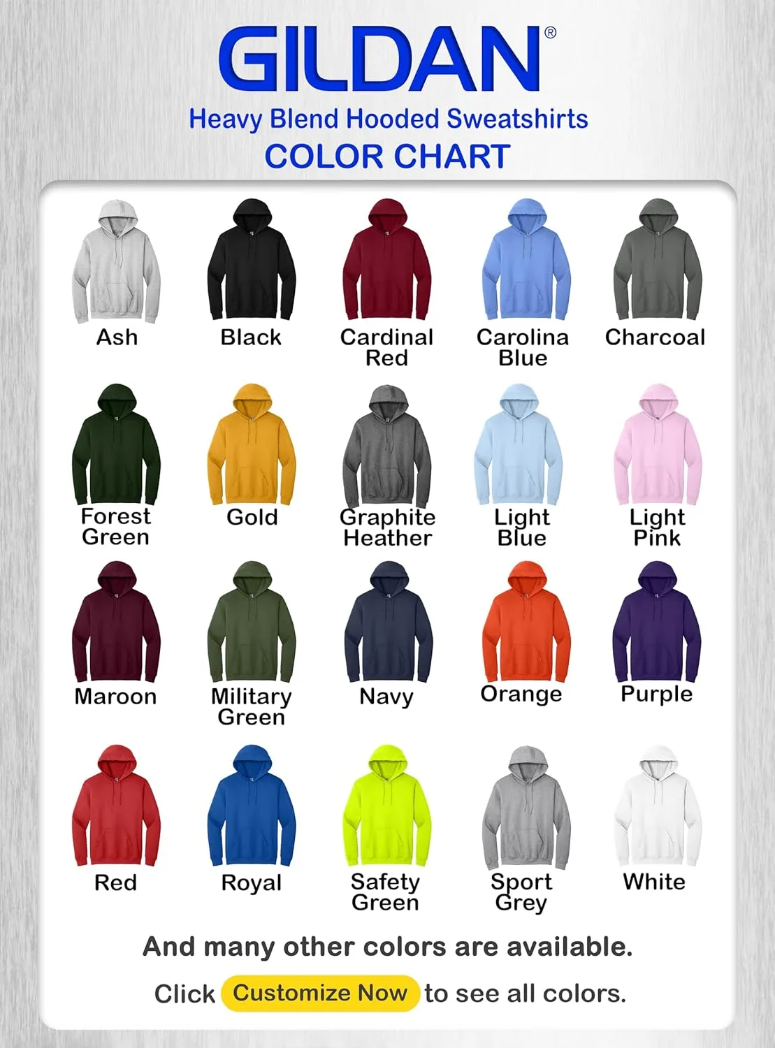 Gildan - Personalized Image Unisex Sweatshirt - Customized Add Your Text Photo Hoodies - Men Women Adult