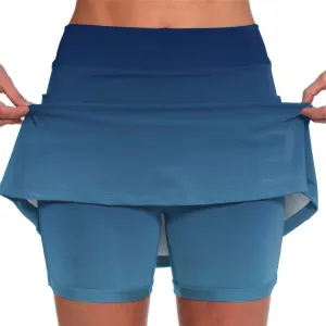 Golf Skirts for Women high Waisted Tennis Skirt with Pockets for Balls Womens Athletic Shorts Longer
