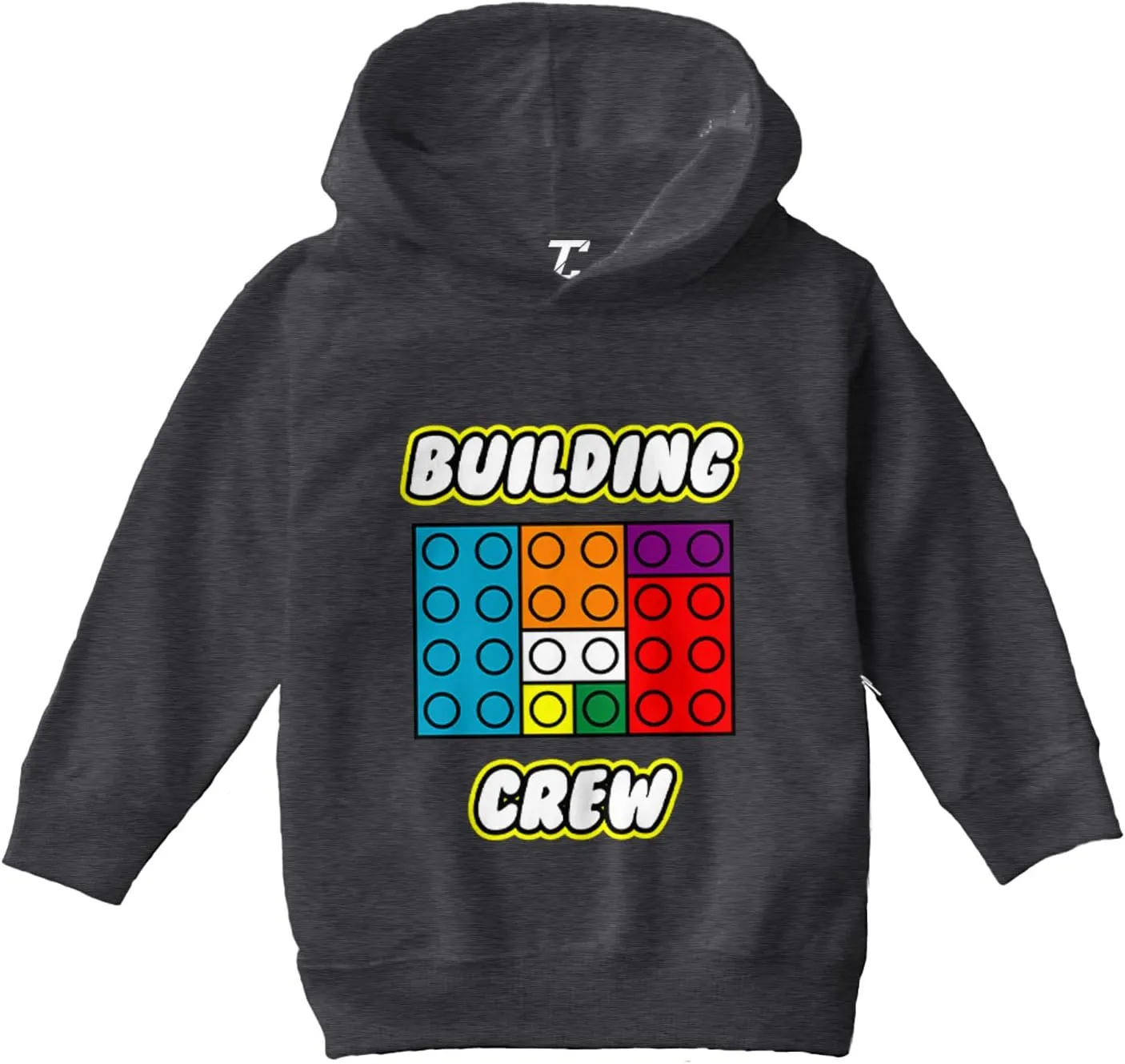 Haase Unlimited Building Crew - Build Blocks Toddler/Youth Fleece Hoodie