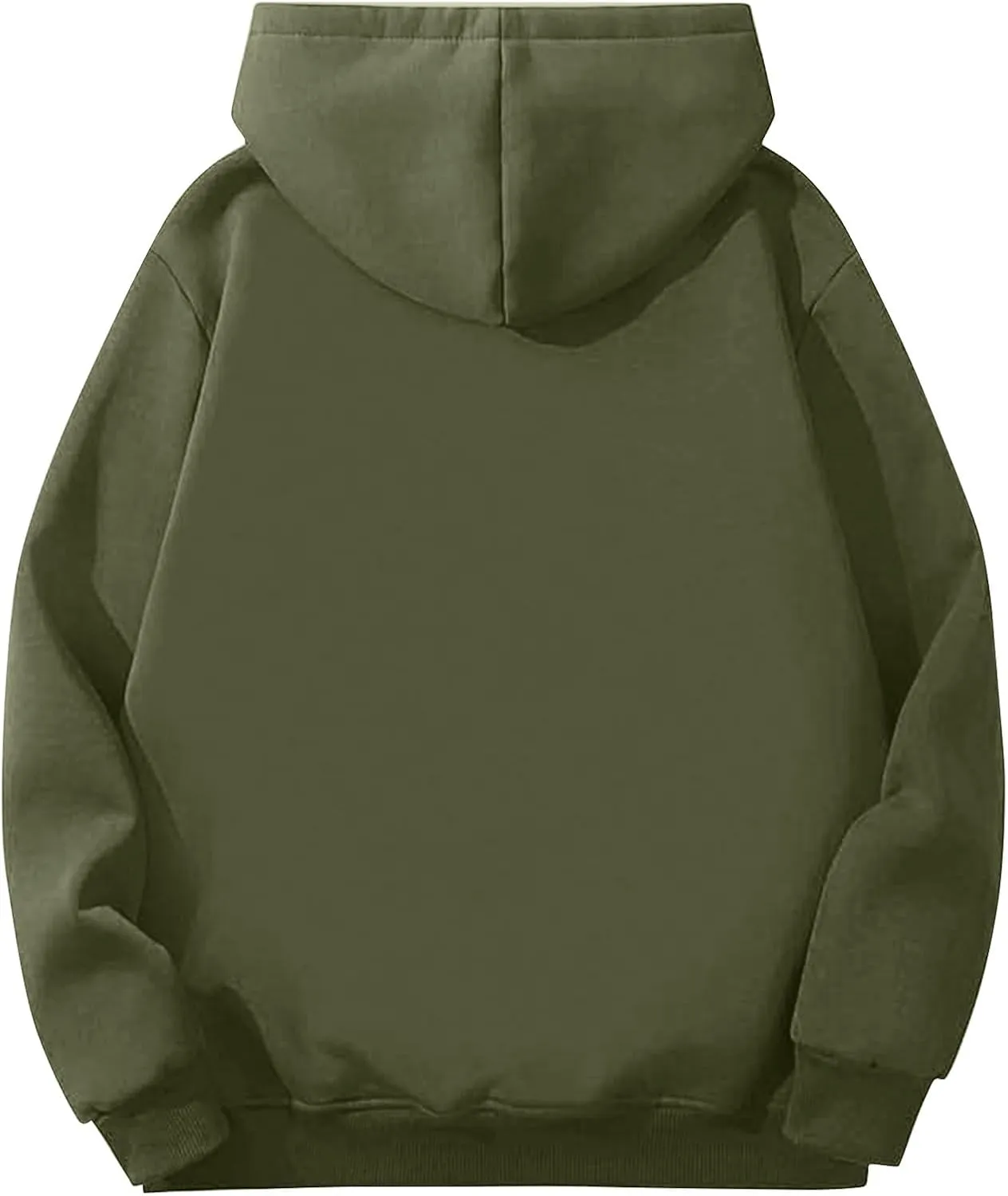 Heavy Hoodies for Men Sherpa Fleece Lined Thermal Pullover Sweatshirt Heavyweight Hooded Coat Warm Sweater w/Pockets