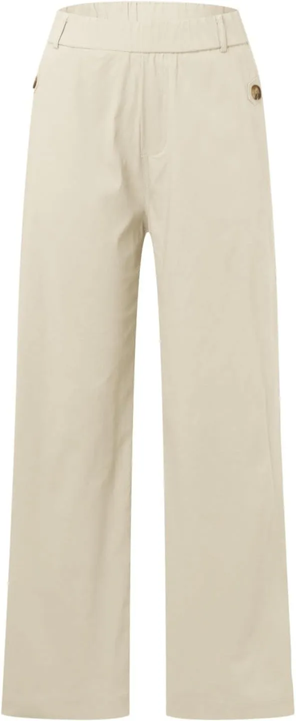 High Waisted Work Pants for Women Winter Convertible Business Sweatpants with Pockets Wide Leg Flare Leggings