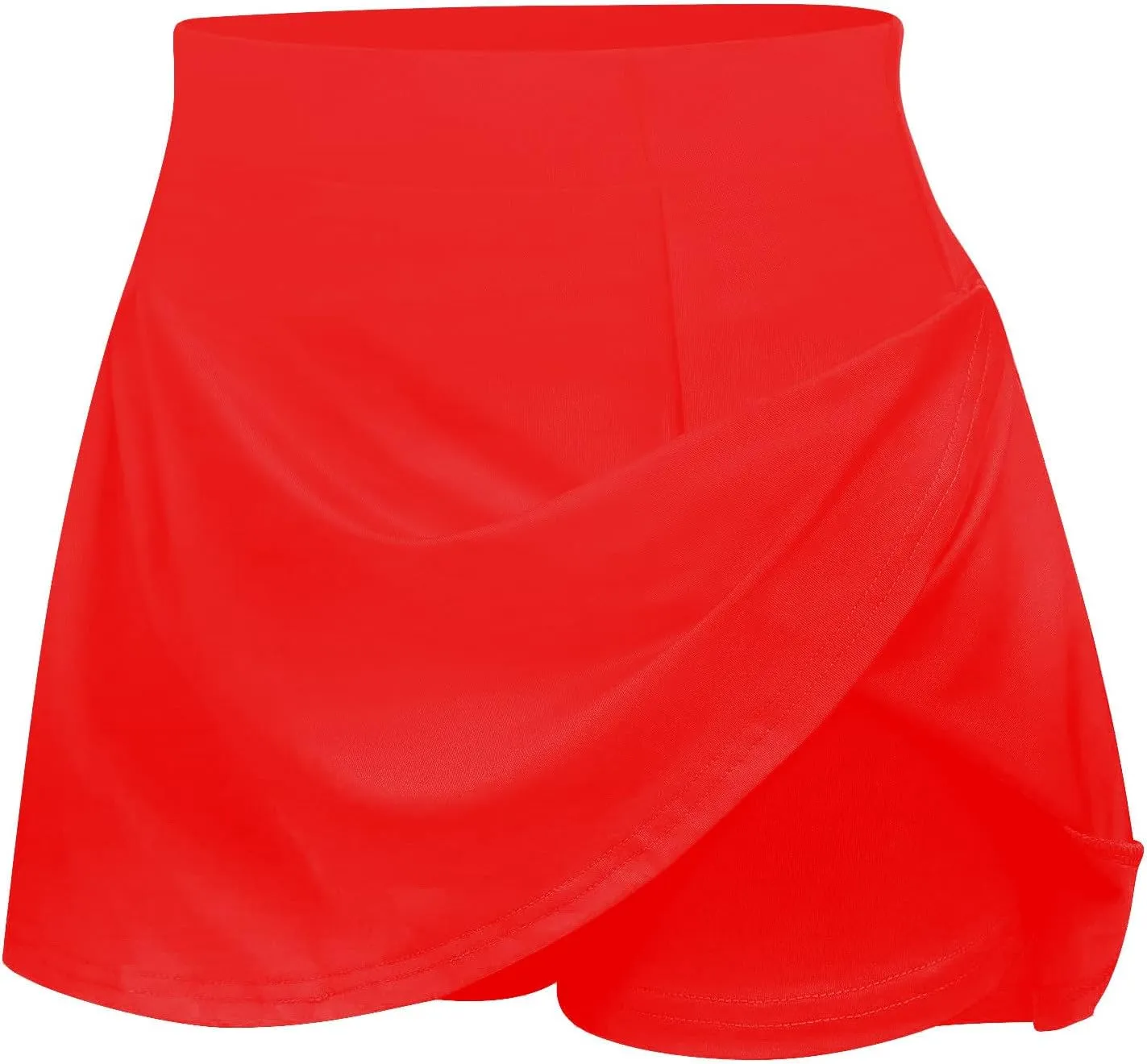 hlysgo Tennis Skorts for Women 2025 Summer High Waisted Workout Pickleball Mini Skirt Solid Sport Athletic Casual Shorts