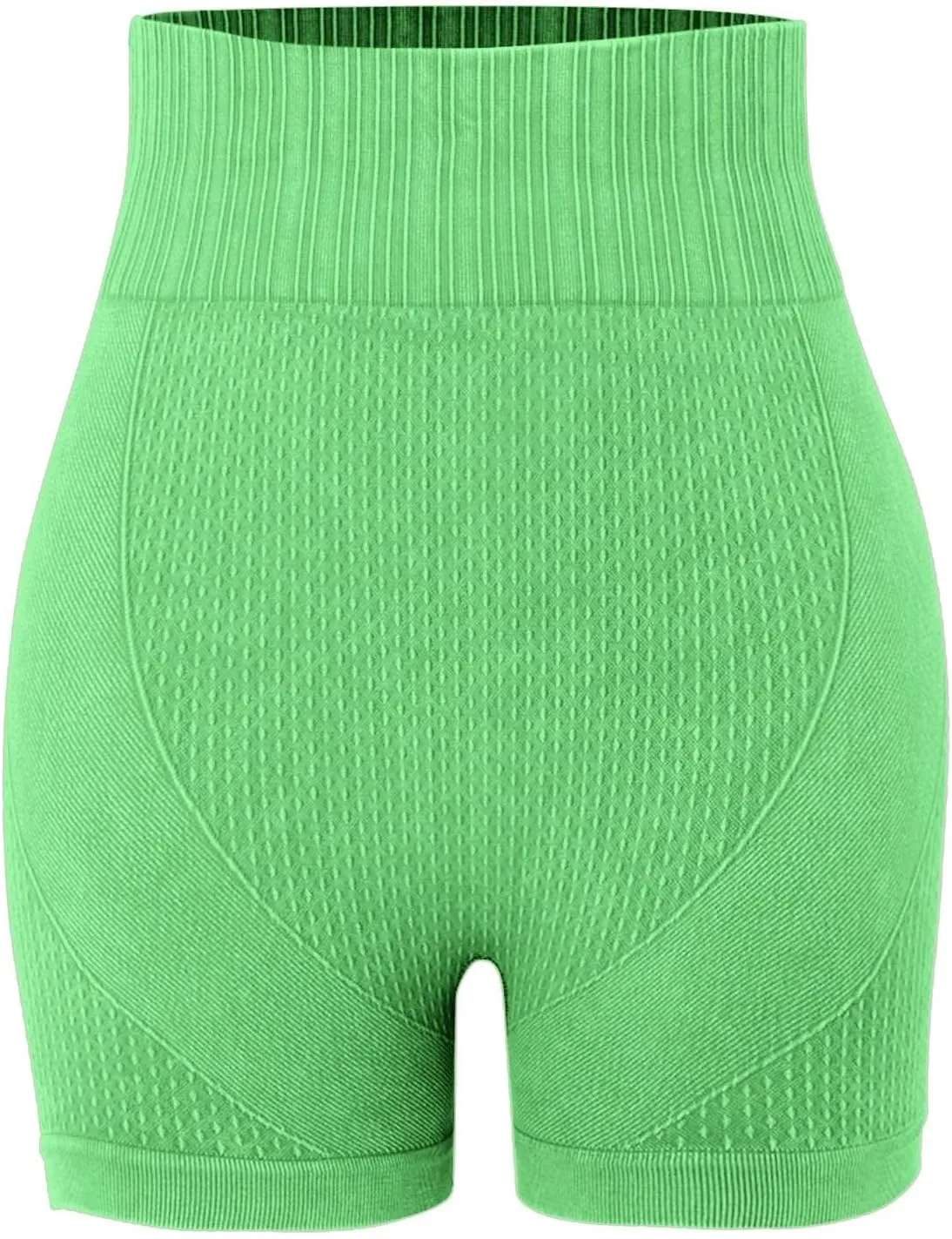 Intensify Workout Shorts for Women Seamless Scrunch Butt Lift High Waisted Yoga Gym Booty Running Short Pants