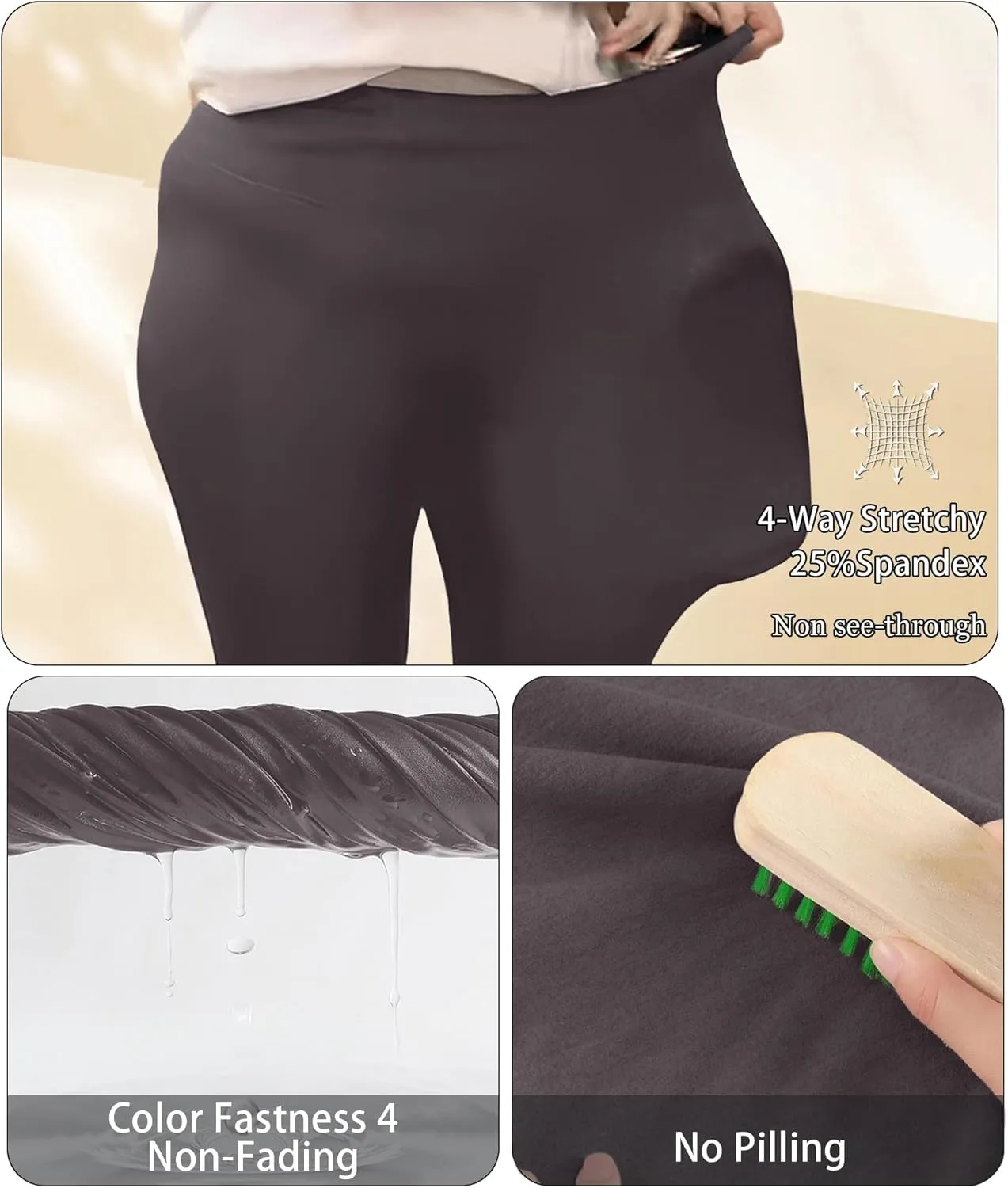 LALAGEN Women Plus Size Biker Shorts with Pockets - Tummy Control Gym Workout Running Yoga Volleyball Athletic Shorts