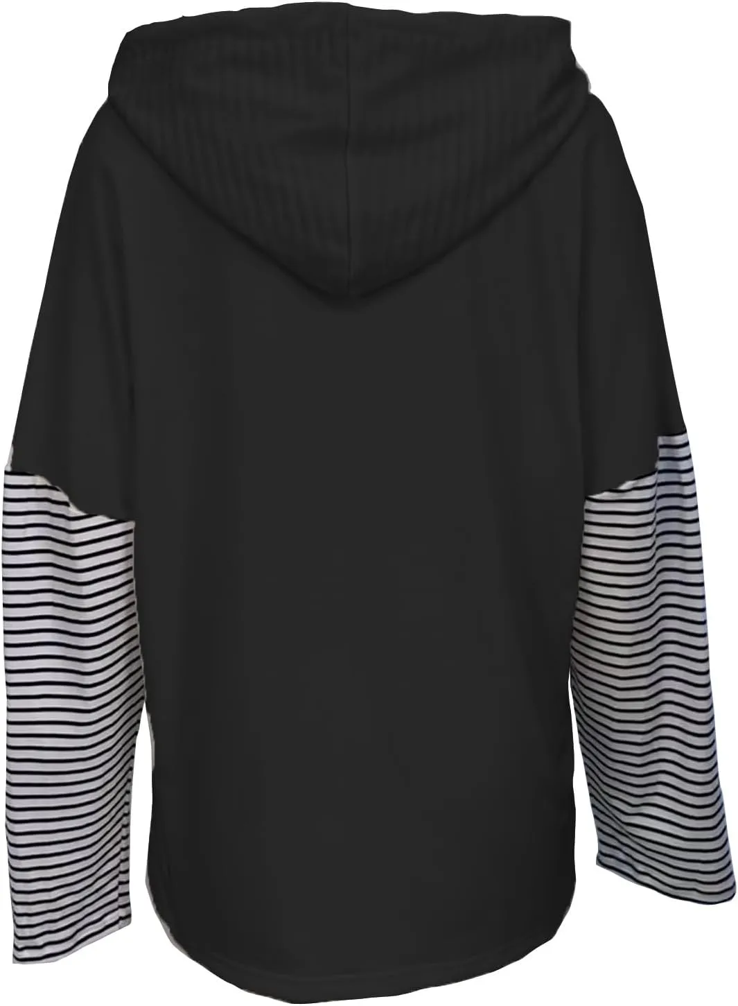 Lightweight Hoodie Sweatshirts For Women 2024 Casual Long Sleeve v Neck Pullover Tops Color Block Oversized Sweatshirt