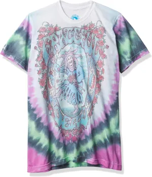 Liquid Blue Unisex-Adult Standard Grateful Vintage Seasons of The Dead Tie Dye Tee