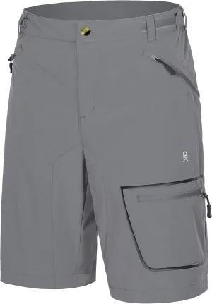 Little Donkey Andy Men's Lightweight Quick Dry Hiking Shorts Breathable Outdoor Cargo Shorts for Fishing Travel Casual