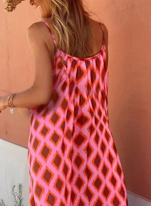 LOAIHA Women Summer Casual Loose Sleeveless Sundress Spaghetti Strap Flowy Boho Linen Beach Vacation Maxi Long Dress 2024