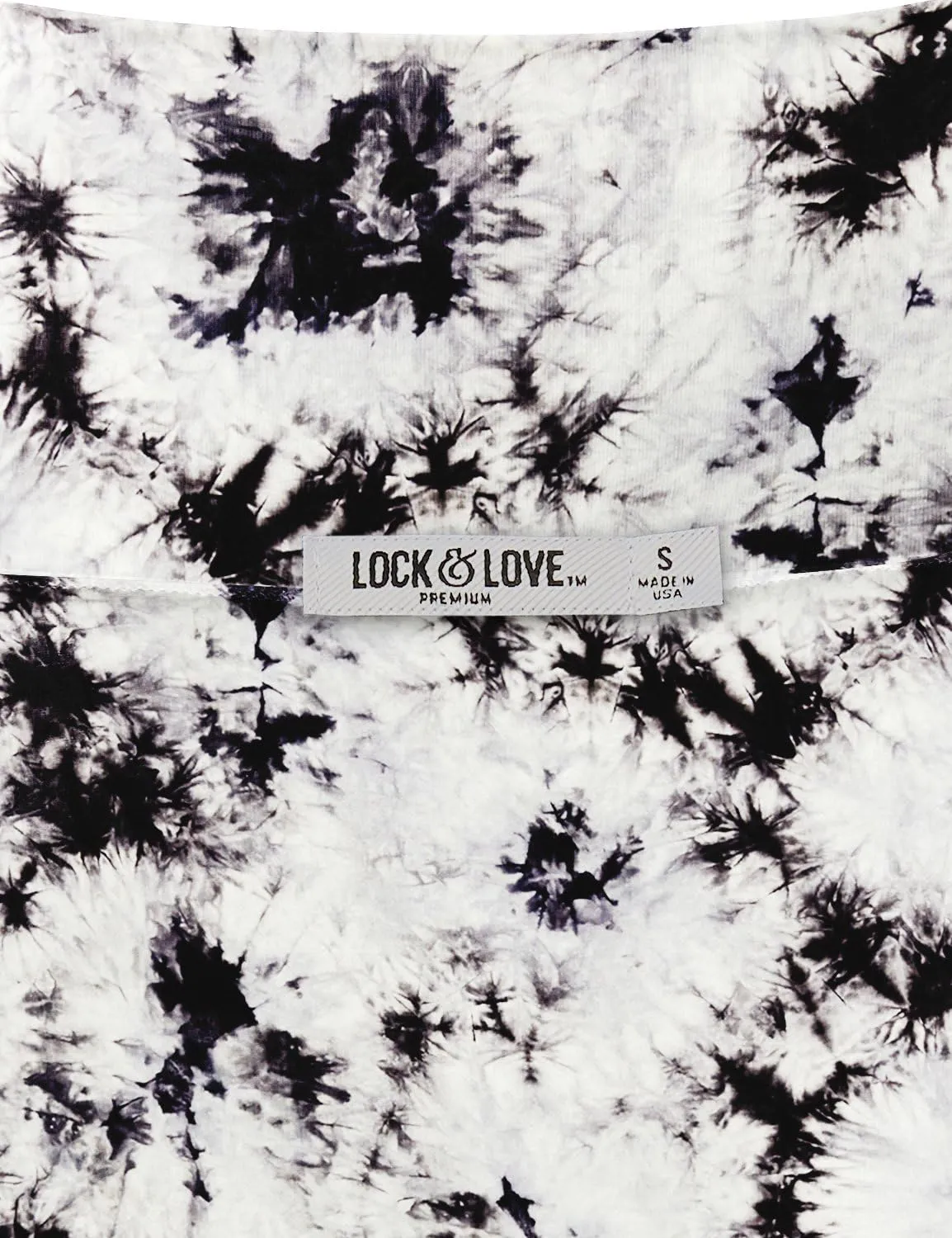 Lock and Love Women's Casual High Waist Solid/Tie Dye Fold Over Flowy Long Maxi Skirt