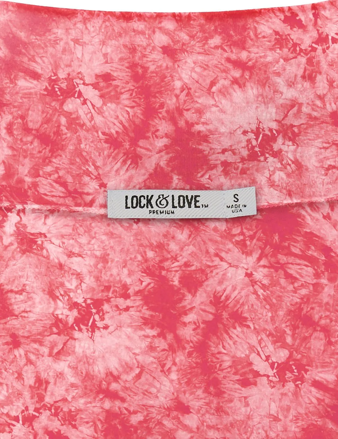 Lock and Love Women's Casual High Waist Solid/Tie Dye Fold Over Flowy Long Maxi Skirt