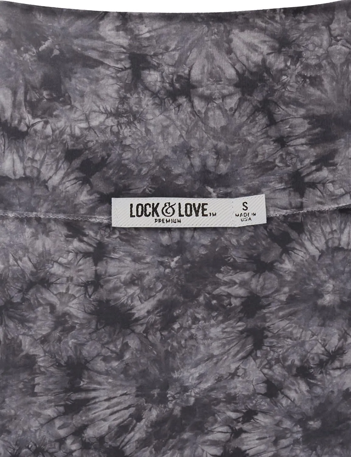 Lock and Love Women's Casual High Waist Solid/Tie Dye Fold Over Flowy Long Maxi Skirt