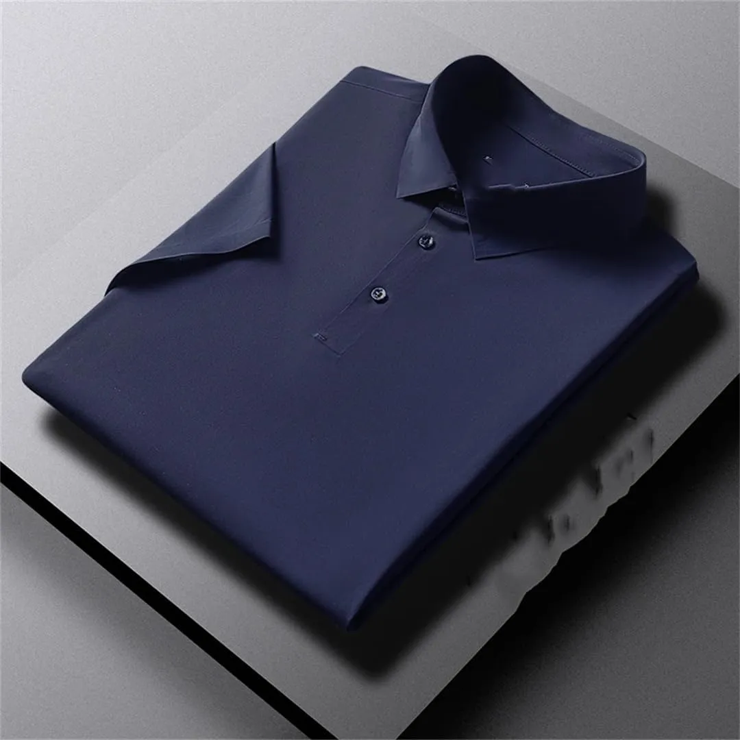 Men Polo Shirts Summer Classic Short Sleeve Tee Breathable Quick Dry Men Golf T-Shirt