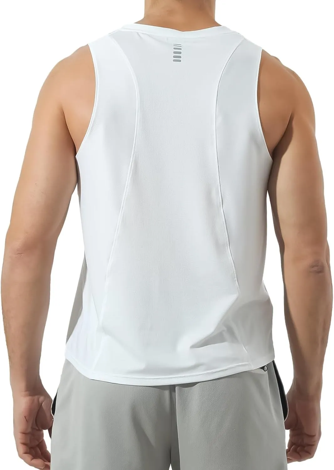 Men's Quick Dry Workout Tank Tops Bodybuilding Sleeveless Tee Fitness Gym Muscle Shirts for Active Men