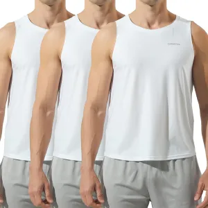 Men's Quick Dry Workout Tank Tops Bodybuilding Sleeveless Tee Fitness Gym Muscle Shirts for Active Men