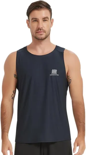 Men's Quick Dry Workout Tank Tops Bodybuilding Sleeveless Tee Fitness Gym Muscle Shirts for Active Men