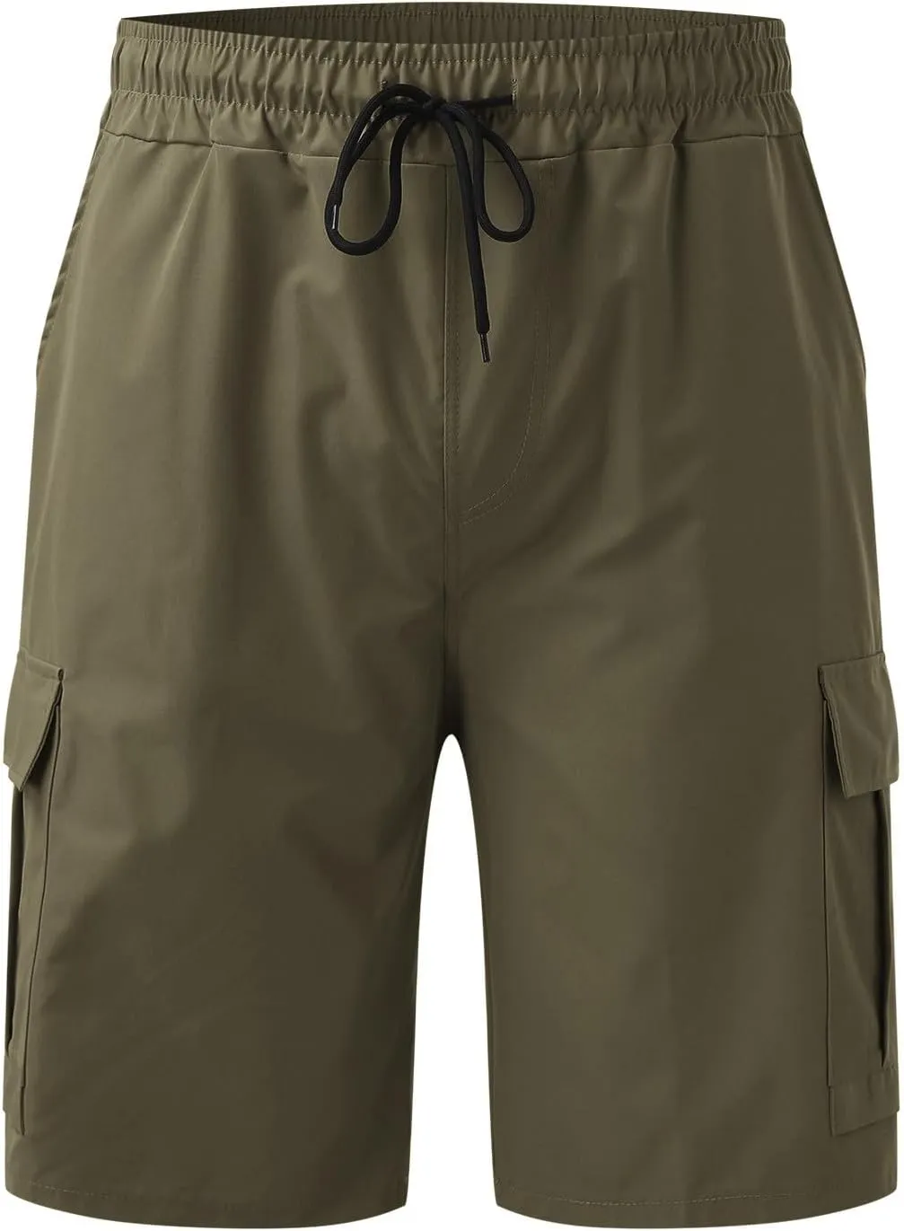 Men's Shorts Cargo Mens Tall Summer Tee Elastic Waist Size 36 Big Cotton Men Linen Khaki Casual Graphic