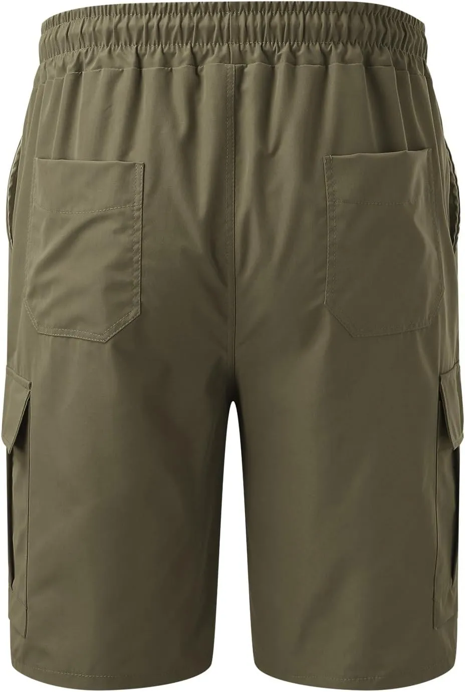 Men's Shorts Cargo Mens Tall Summer Tee Elastic Waist Size 36 Big Cotton Men Linen Khaki Casual Graphic