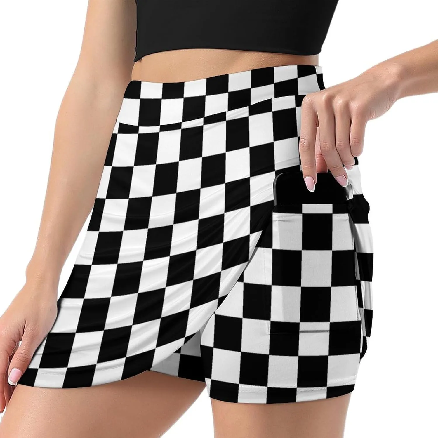 Mini Pleated Skirts for Women Sexy, Mini Skirt, Short Cargo Skirt, Skater A-line Pleated Skirt